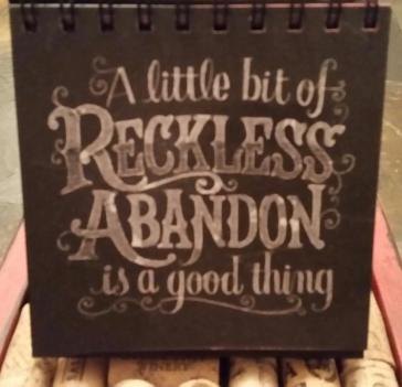 reckless sign